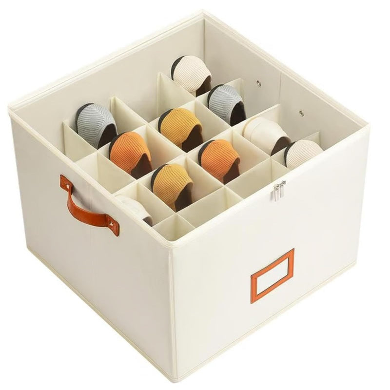 👟 50% OFF NOW!📦 Space Saving Foldable Shoe Organizer – Large Capacity & Clear Top – Dustproof Storage Box for Sneakers ✨