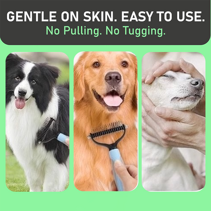 🐶 Dual-Sided Pet Dematting Comb for Dogs & Cats🐾