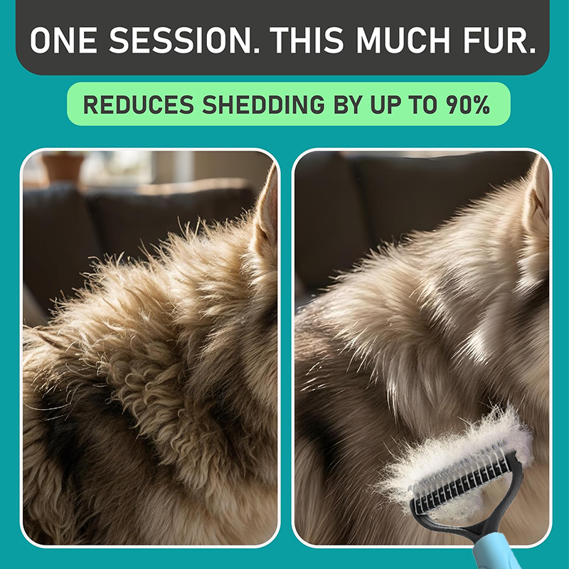 🐶 Dual-Sided Pet Dematting Comb for Dogs & Cats🐾