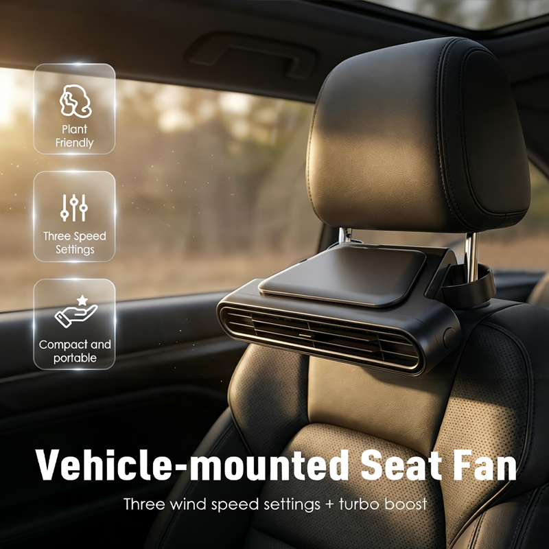 🔥LAST DAY SALE 59% OFF🏆Mytrendyes™ Car Seat Fan 🌬️
