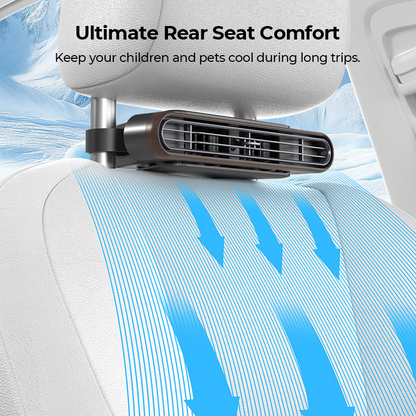 🔥LAST DAY SALE 59% OFF🏆Mytrendyes™ Car Seat Fan 🌬️