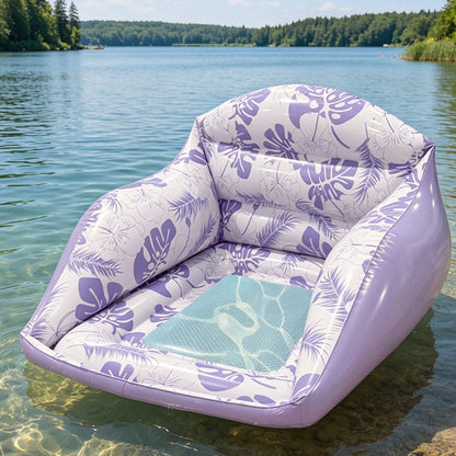 🏖️ Summer Best Seller 🌊 Inflatable Pool Seat Float – Comfortable Floating Chair for Pool & Beach Fun