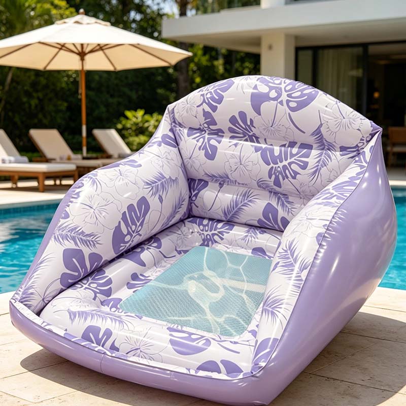 🏖️ Summer Best Seller 🌊 Inflatable Pool Seat Float – Comfortable Floating Chair for Pool & Beach Fun