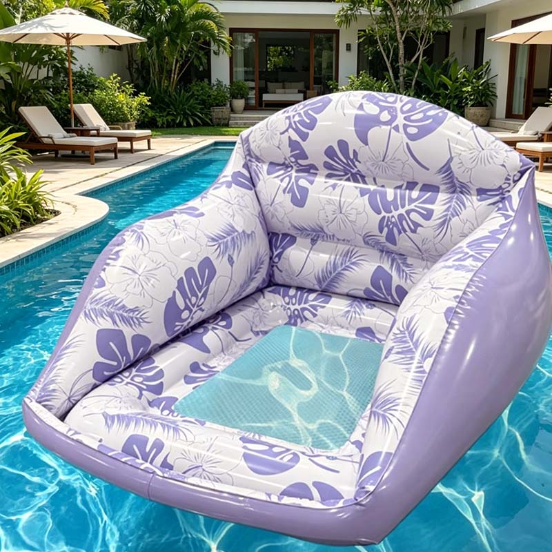 🏖️ Summer Best Seller 🌊 Inflatable Pool Seat Float – Comfortable Floating Chair for Pool & Beach Fun