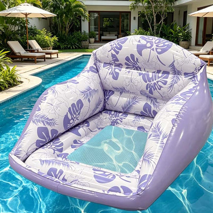 🏖️ Summer Best Seller 🌊 Inflatable Pool Seat Float – Comfortable Floating Chair for Pool & Beach Fun