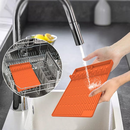 50% Off! 🍖Silicone Grill Side Shelf Mat – Heat Resistant BBQ Tool Organizerder voor Keuken & Barbecue
