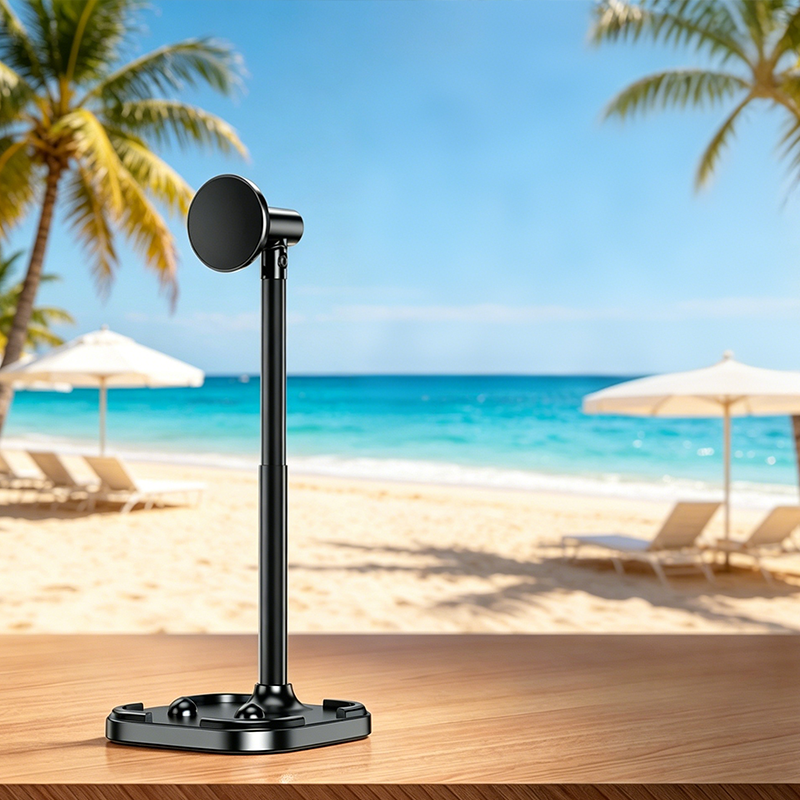🥳50K+ SOLD!💞Magnetic Overhead Phone Stand – 360° Rotation, Height Adjustable for Cooking & Crafting Videos