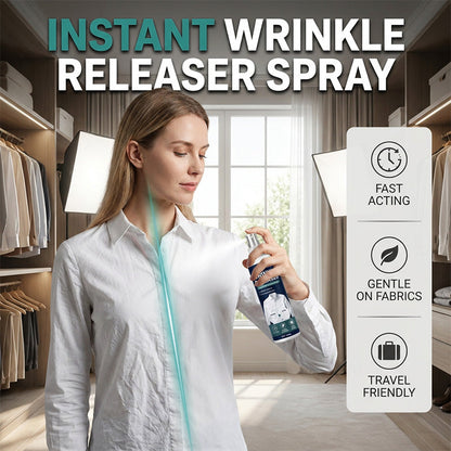 🔥 Buy 2 Get 1 Free🔥👔 Instant wrinkle release – no iron, travel-ready, static-free & fresh.
