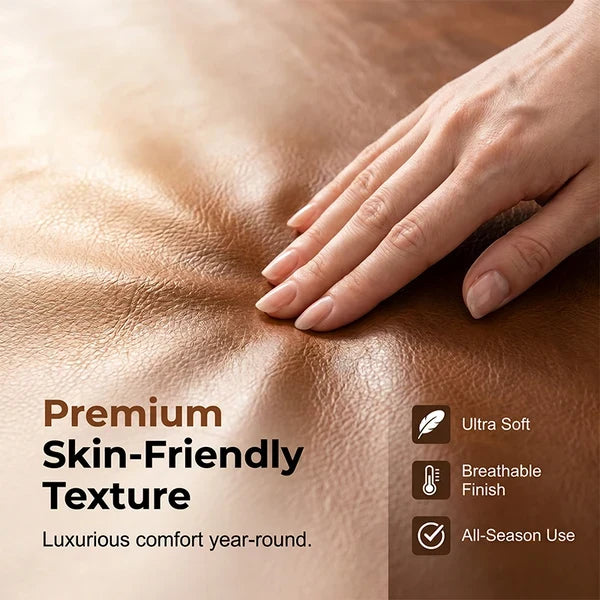 💎 Premium Sofa Seat Protector✨ Waterproof Faux Leather Cover for Everyday Protection