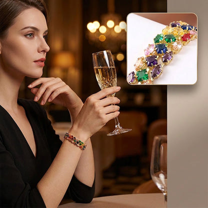 💫48% OFF NOW!💞 Women's Elegant Multicolor Tennis Bracelet