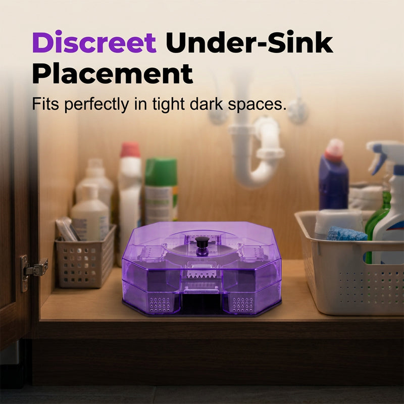 🔥Hot Sale 50% OFF🔥 No More Toxic Sprays! Reusable Roach Trap – Catch & Release (or Dispose) Safely