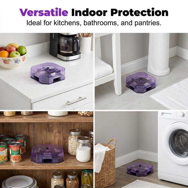🔥Hot Sale 50% OFF🔥 No More Toxic Sprays! Reusable Roach Trap – Catch & Release (or Dispose) Safely