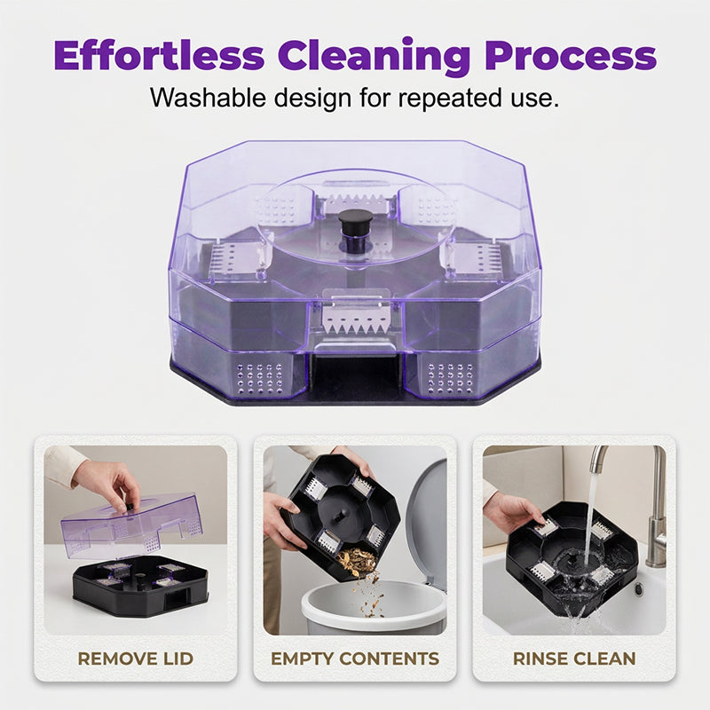 🔥Hot Sale 50% OFF🔥 No More Toxic Sprays! Reusable Roach Trap – Catch & Release (or Dispose) Safely