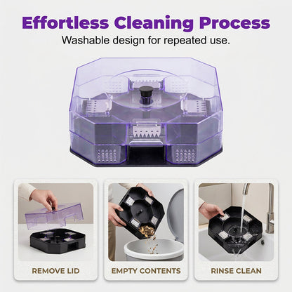 🔥Hot Sale 50% OFF🔥 No More Toxic Sprays! Reusable Roach Trap – Catch & Release (or Dispose) Safely