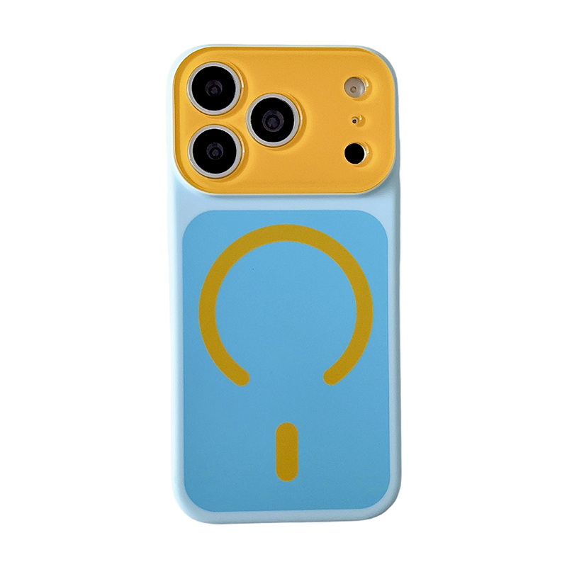 Magnetic Contrast Color Phone Case