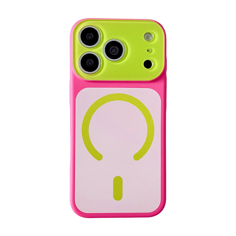 Magnetic Contrast Color Phone Case