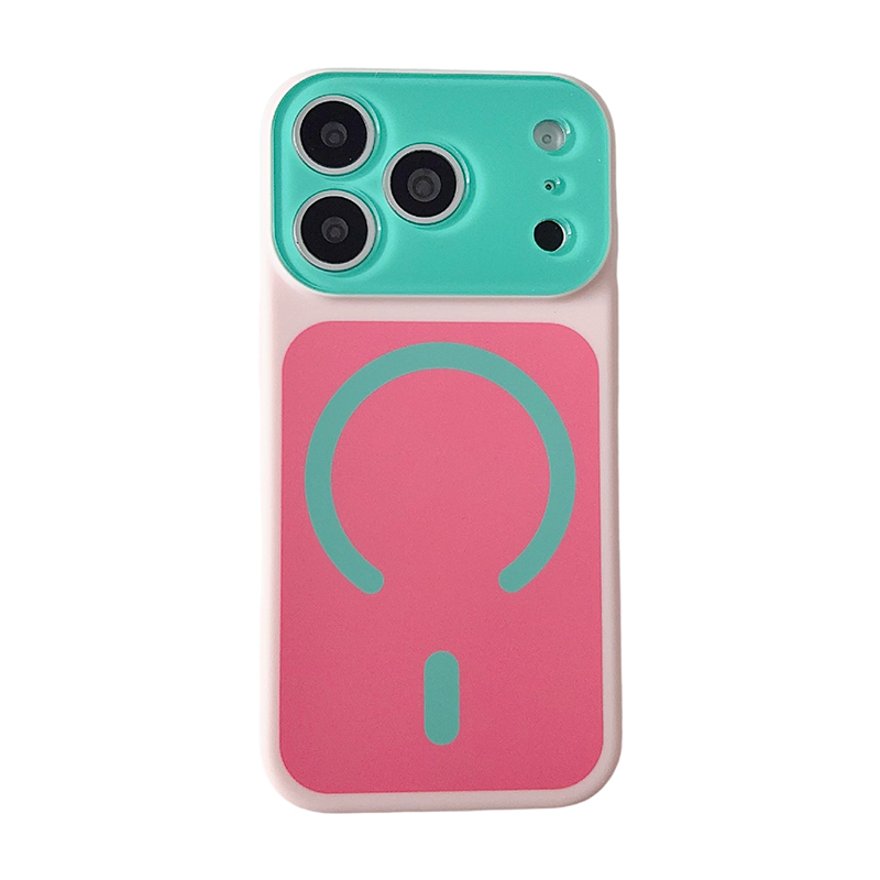 Magnetic Contrast Color Phone Case