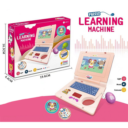 👧Educational toys to boost kids' thinking skills！🖥️Interactive Simulation Toy Laptop