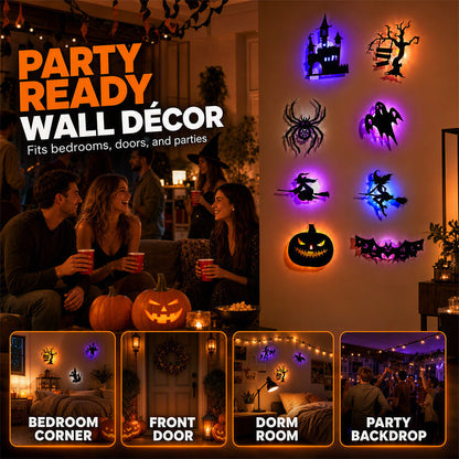 🔥2026 HOT SALE!! Halloween Glow in Dark Wall Stickers👻