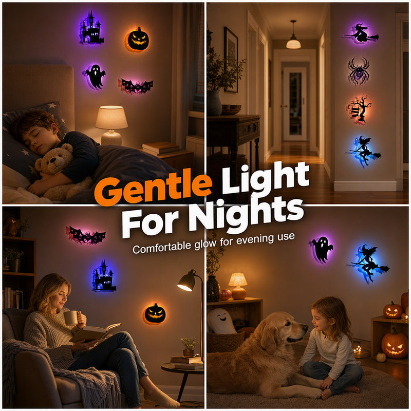 🔥2026 HOT SALE!! Halloween Glow in Dark Wall Stickers👻