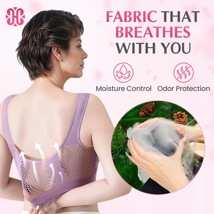 💖 High-Support Seamless Wireless Lace Bra – Comfort & Natural Lift ✨