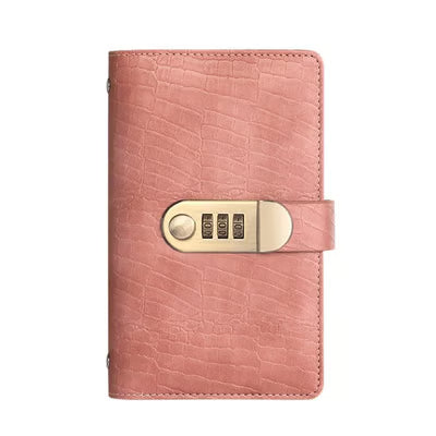 🔐 Private & Secure Combination Lock Cash Organizer Notebook