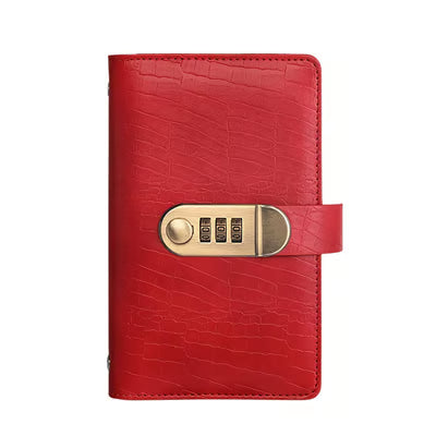 🔐 Private & Secure Combination Lock Cash Organizer Notebook