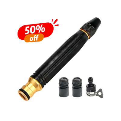Heavy Duty Adjustable Twist Hose Nozzle Jet Sweeper Nozzle