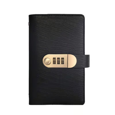 🔐 Private & Secure Combination Lock Cash Organizer Notebook