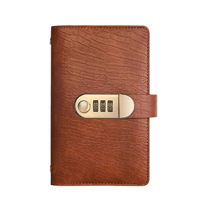 🔐 Private & Secure Combination Lock Cash Organizer Notebook