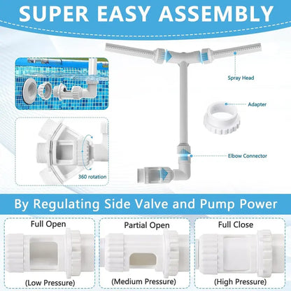 💦 Summer Pool Upgrade Sale — Pool Fountain Spray Head 51% OFF NOW🔥
