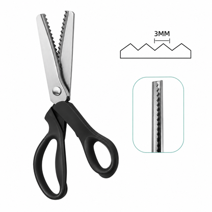 Multipurpose Pinking Shears Serrated Scissors